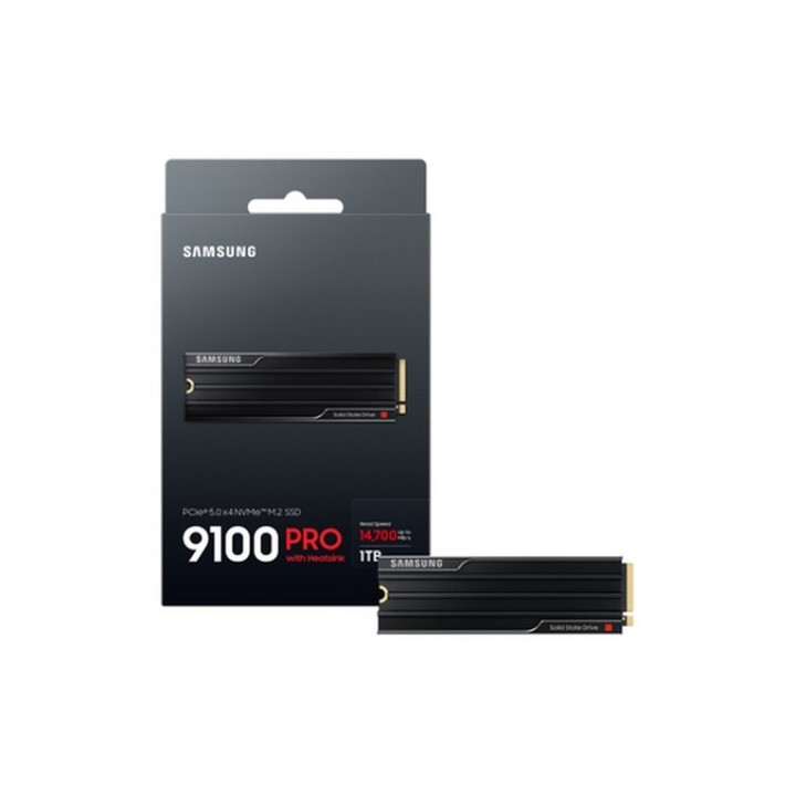 Samsung 9100 PRO MZ-VAP1T0 - SSD - crittografato - 1 TB - con dissipatore di cal (MZ-VAP1T0CW)