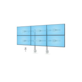 StarTech.com Six-Monitor Desk Mount w/ Crossbar, Up To 32" Screens/17.6lb - Kit
