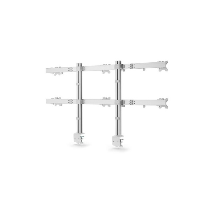 StarTech.com Six-Monitor Desk Mount w/ Crossbar, Up To 32" Screens/17.6lb - Kit
