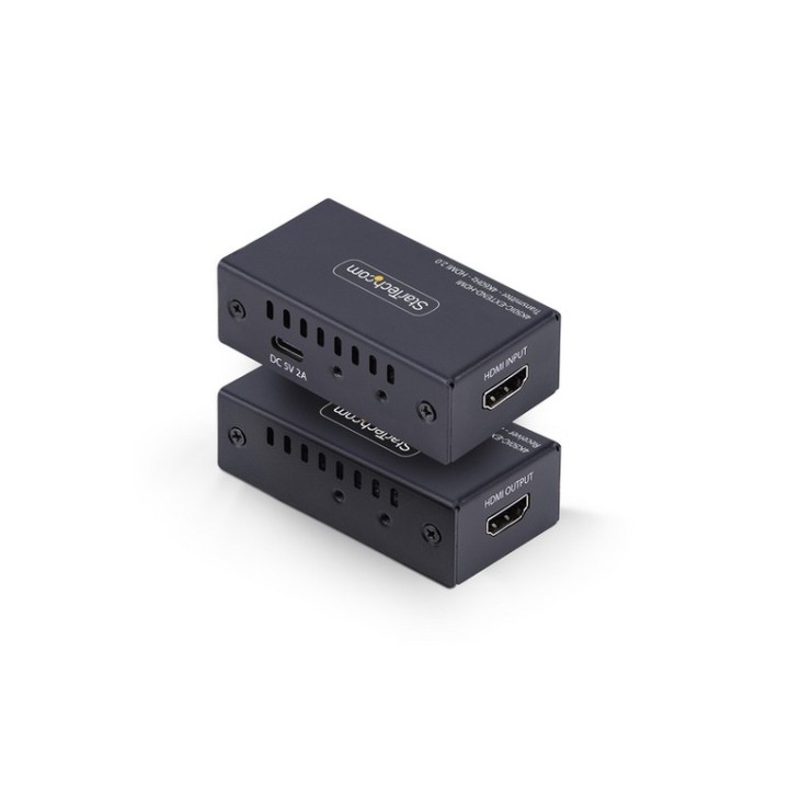 StarTech.com HDMI Extender Over CAT5e/6 Kit, 4K 60Hz, Up to 200ft (60m) - Prolun
