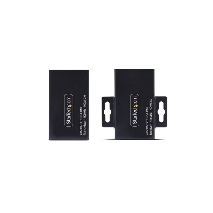 StarTech.com HDMI Extender Over CAT5e/6 Kit, 4K 60Hz, Up to 200ft (60m) - Prolun (4K50IC-EXTEND-HDMI)