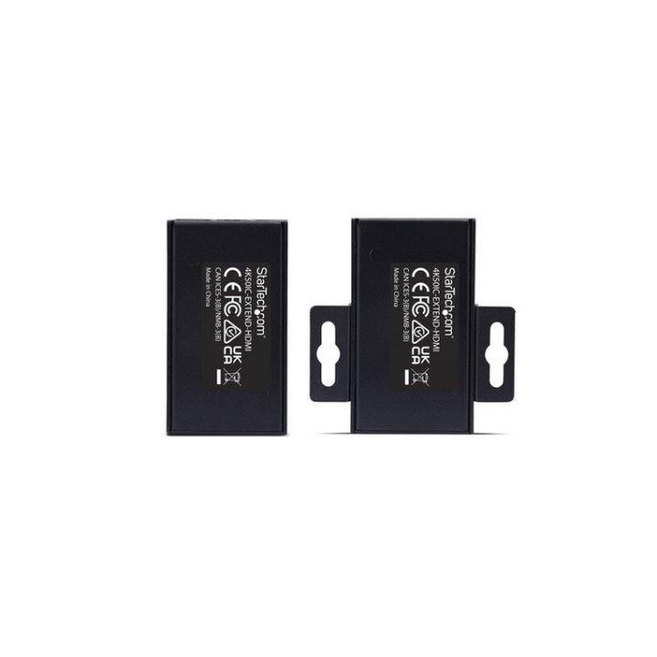 StarTech.com HDMI Extender Over CAT5e/6 Kit, 4K 60Hz, Up to 200ft (60m) - Prolun (4K50IC-EXTEND-HDMI)