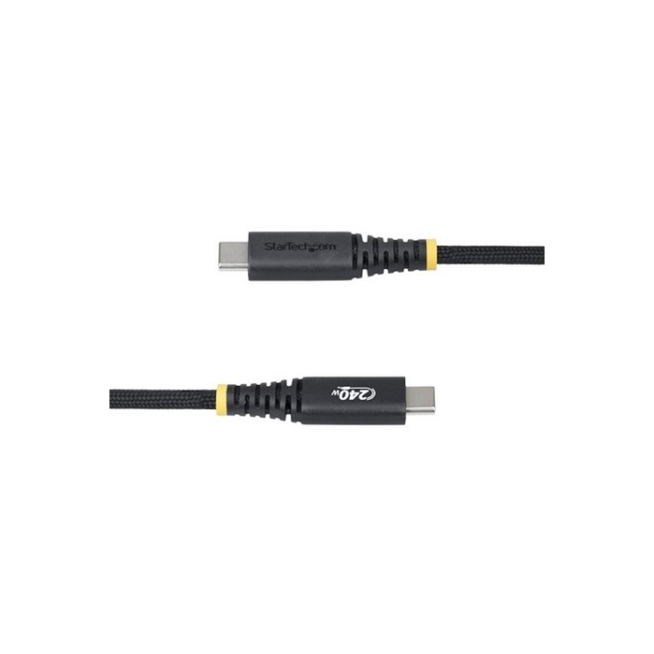 StarTech 3m USB-C Charging Cable, 240W, Silicone Jacket w/Braid - Cavo USB - USB