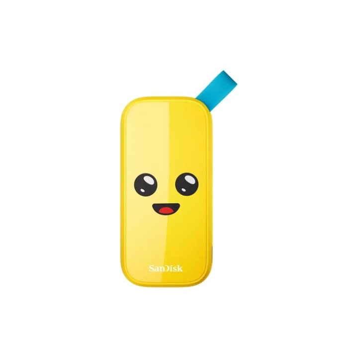 SanDisk Fortnite - Peely Edition - SSD - 2 TB - esterno (portatile) - USB 3.2 Ge (SDSSDE30-2T00-G25F)