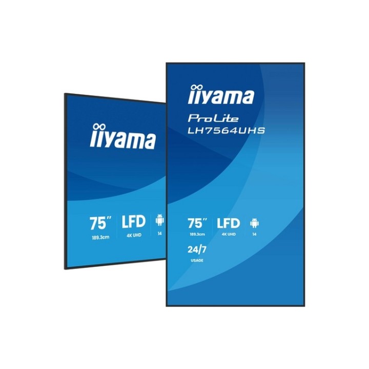 iiyama ProLite LH7564UHS-B1AG - 75" Categoria diagonale (74.5" visualizzabile) D