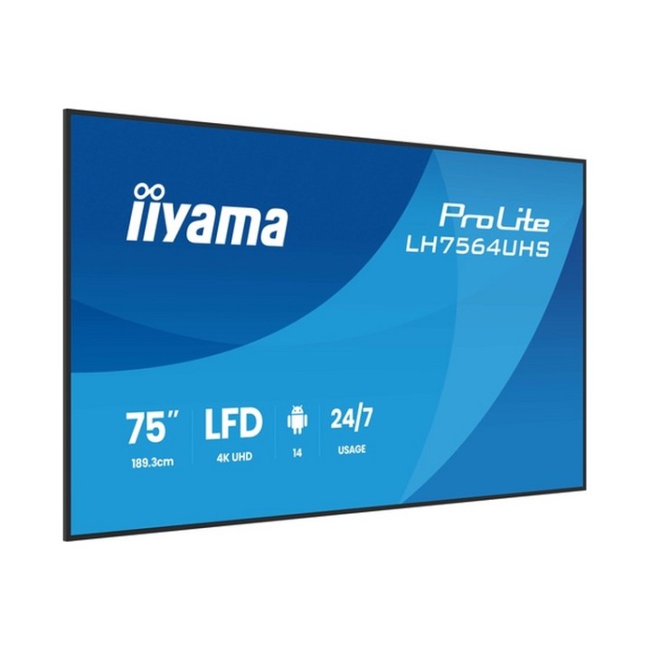 iiyama ProLite LH7564UHS-B1AG - 75" Categoria diagonale (74.5" visualizzabile) D