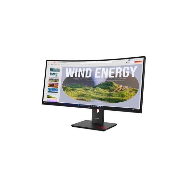 Lenovo ThinkVision T34WD-40 - Monitor a LED - curvato - 34" - 3440 x 1440 UWQHD (64AEGAT1EU)
