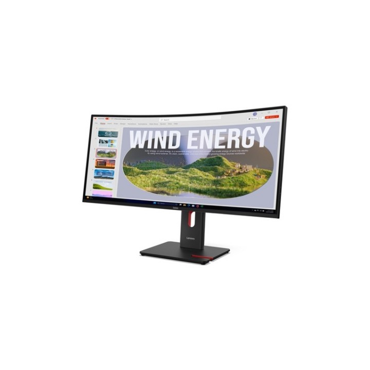 Lenovo ThinkVision T34WD-40 - Monitor a LED - curvato - 34" - 3440 x 1440 UWQHD (64AEGAT1EU)
