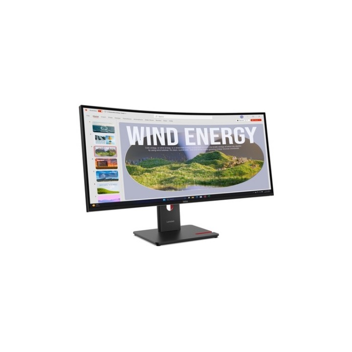 Lenovo ThinkVision T34WD-40 - Monitor a LED - curvato - 34" - 3440 x 1440 UWQHD (64AEGAT1EU)