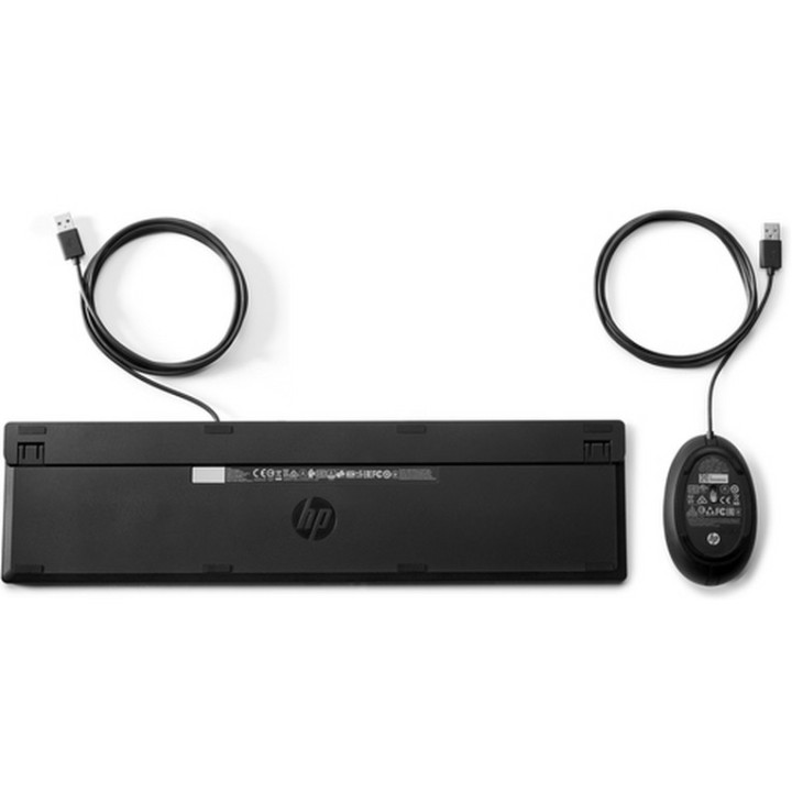 HP Desktop 320MK - Set mouse e tastiera - full size - USB - italiana - nero (9SR36UTABZ)