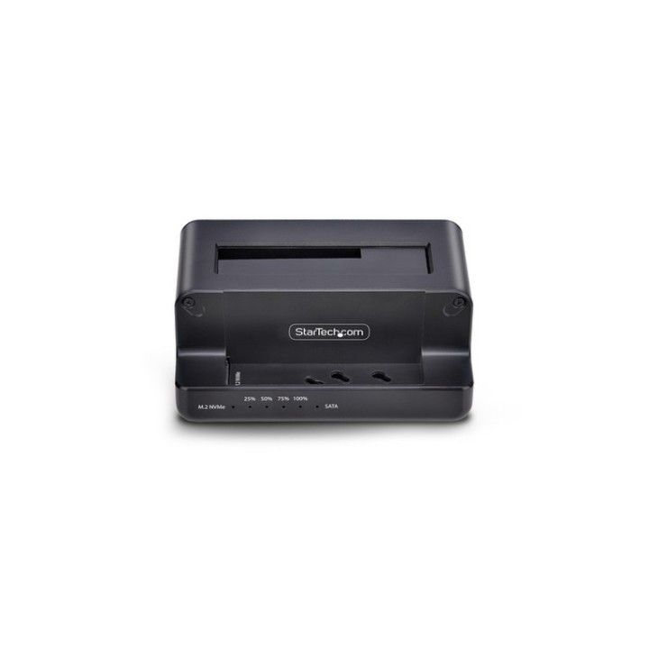StarTech.com M.2 NVMe to 2.5/3.5" SATA Drive Duplicator, Dual Bay Cloner - Stato