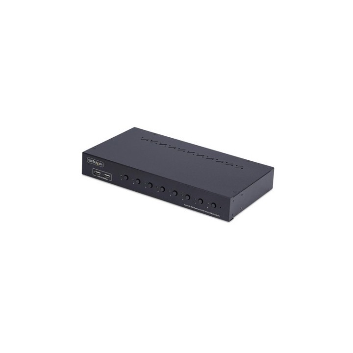 Startech 8-Port DisplayPort KVM Switch w/1U Rack Mount Kit, 4K 60Hz - Switch KVM