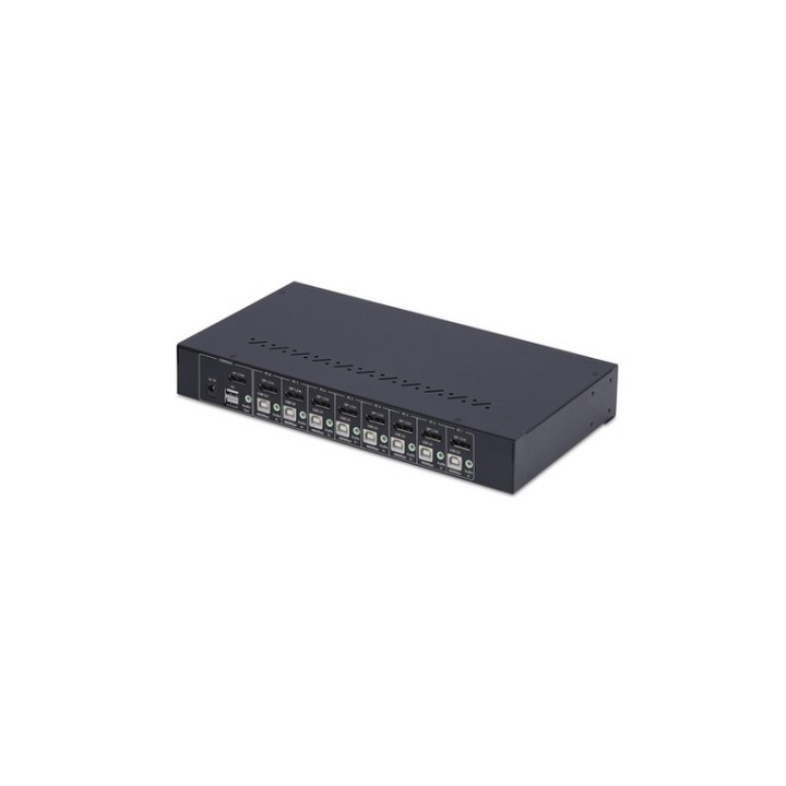 Startech 8-Port DisplayPort KVM Switch w/1U Rack Mount Kit, 4K 60Hz - Switch KVM