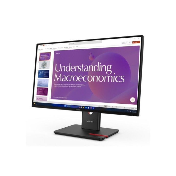 Lenovo ThinkVision T24d-40 - Monitor a LED - 24" (23.8" visualizzabile) - 1920 x (64B9GAT1EU)