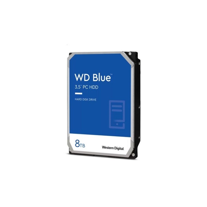 WD Blue - HDD - 10 TB - interno - 3.5" - SATA 6Gb/s - 7200 rpm - buffer: 512 MB (WD100EAGZ) - WESTERN DI
