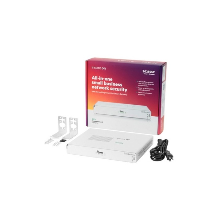 HPE Networking Instant On SG2505P - Gateway - sicuro, SmartRate - 5 porte - 2.5G (S0G34AABB) - HP ENT