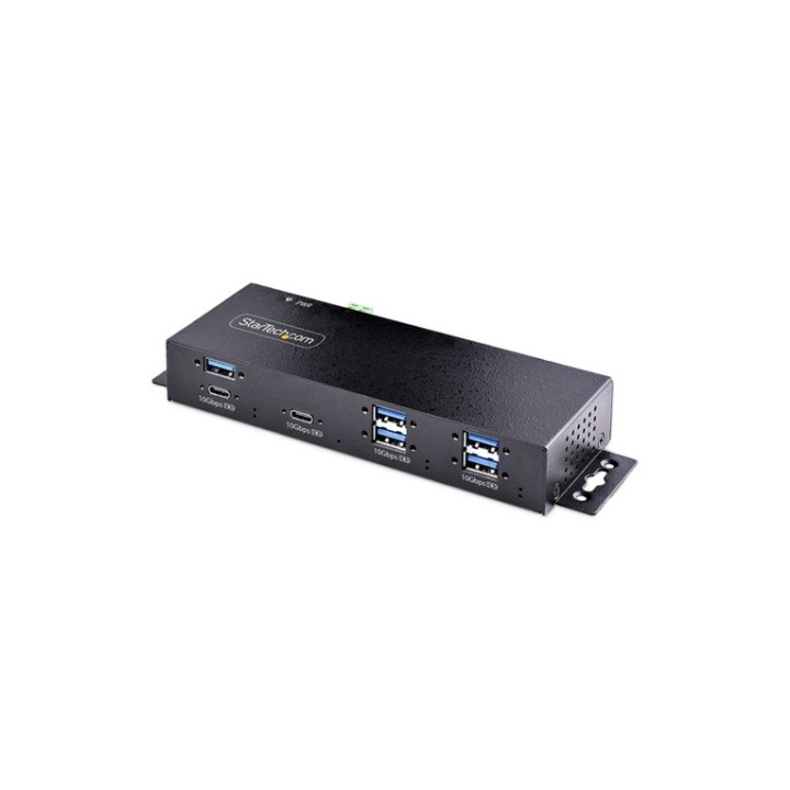 Startech 7-Port Industrial USB Hub 10Gbps Hub, Metal, Mountable, TAA - Hub - ind