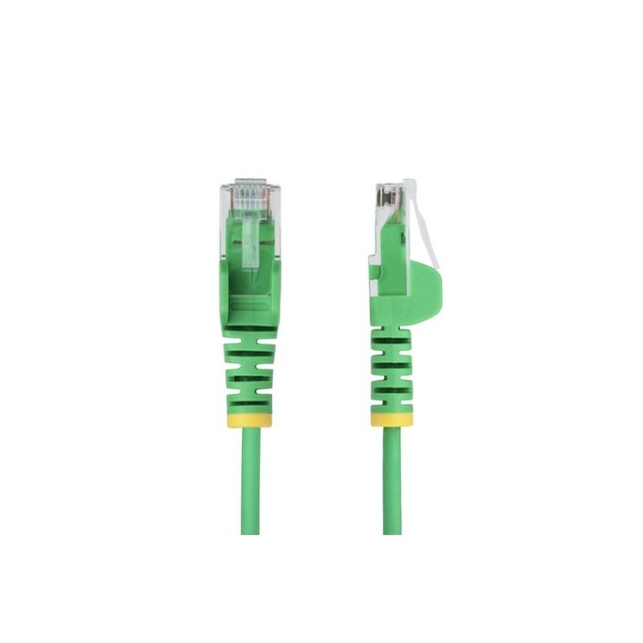 StarTech.com 1m Green Slim CAT6 Ethernet Cable, Snagless, 28AWG, LSZH - Cavo pat