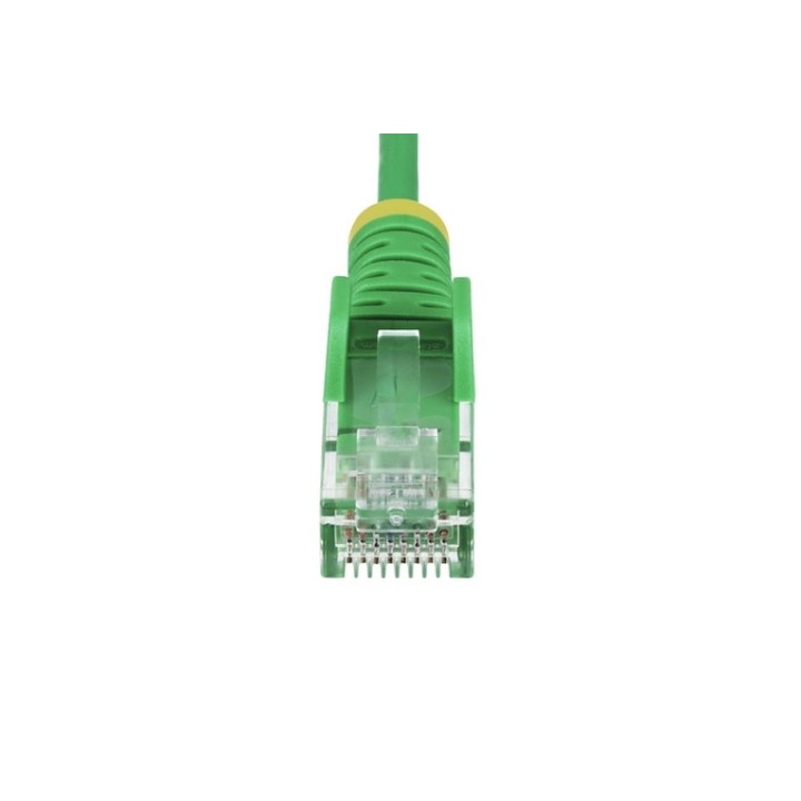 StarTech.com 2.5m Green Slim CAT6 Ethernet Cable, Snagless, 28AWG, LSZH - Cavo p