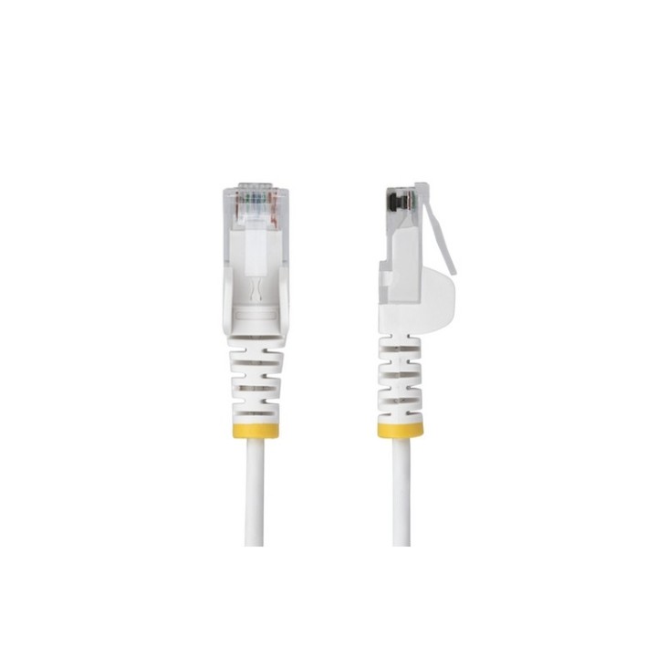 StarTech.com 7m White Slim CAT6 Ethernet Cable, Snagless, 28AWG, LSZH - Cavo pat