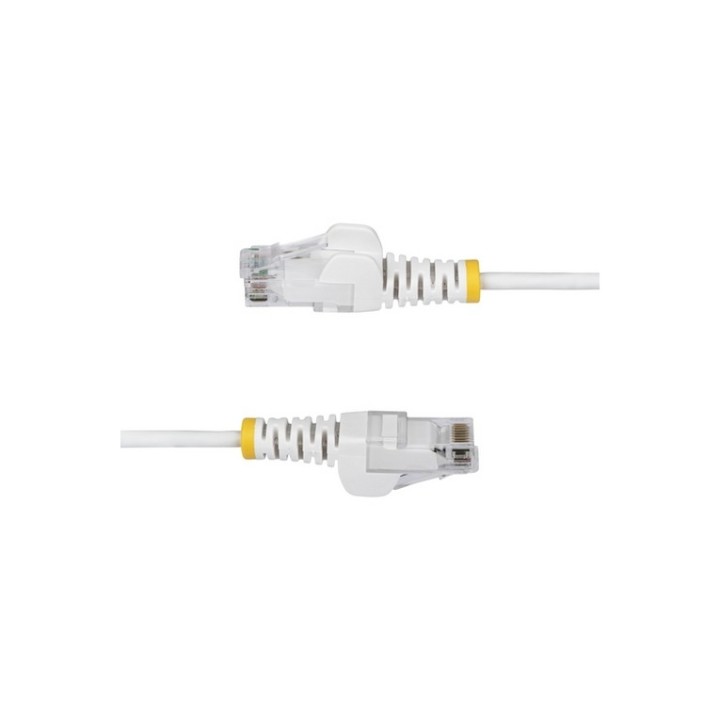 StarTech.com 7m White Slim CAT6 Ethernet Cable, Snagless, 28AWG, LSZH - Cavo pat