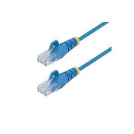 StarTech.com 7m Blue Slim CAT6 Ethernet Cable, Snagless, 28AWG, LSZH - Cavo patc (N6PAT7MBLS)