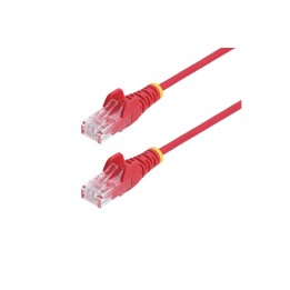 StarTech.com 7m Red Slim CAT6 Ethernet Cable, Snagless, 28AWG, LSZH - Cavo patch