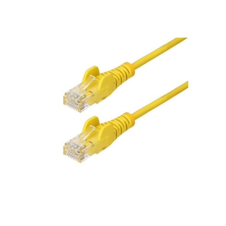 StarTech.com 10m Yellow Slim CAT6 Ethernet Cable, Snagless, 28AWG, LSZH - Cavo p