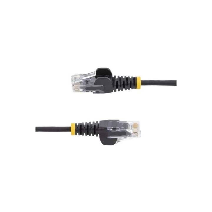 StarTech.com 10m Black Slim CAT6 Ethernet Cable, Snagless, 28AWG, LSZH - Cavo pa