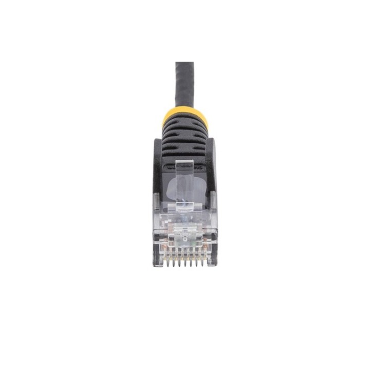 StarTech.com 10m Black Slim CAT6 Ethernet Cable, Snagless, 28AWG, LSZH - Cavo pa