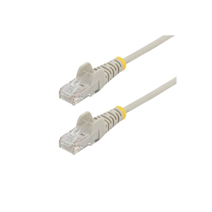 StarTech.com 10m Gray Slim CAT6 Ethernet Cable, Snagless, 28AWG, LSZH - Cavo pat