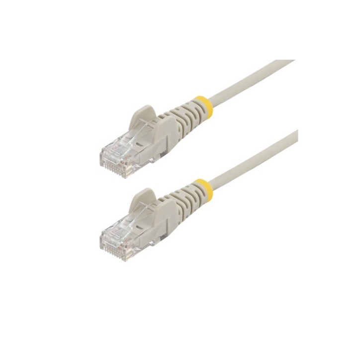 StarTech.com 10m Gray Slim CAT6 Ethernet Cable, Snagless, 28AWG, LSZH - Cavo pat