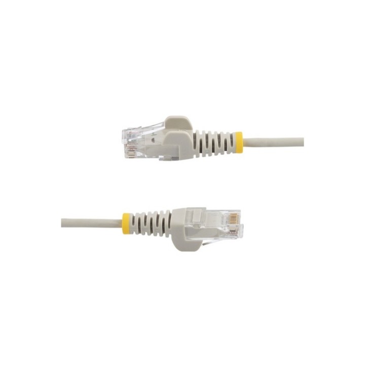 StarTech.com 10m Gray Slim CAT6 Ethernet Cable, Snagless, 28AWG, LSZH - Cavo pat