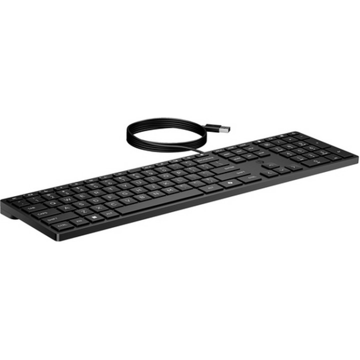 HP Desktop 320K - Tastiera - layout a 3 zone, corsa dei tasti a profilo ridotto (9SR37UTABZ)