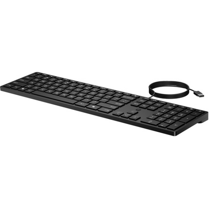 HP Desktop 320K - Tastiera - layout a 3 zone, corsa dei tasti a profilo ridotto (9SR37UTABZ)