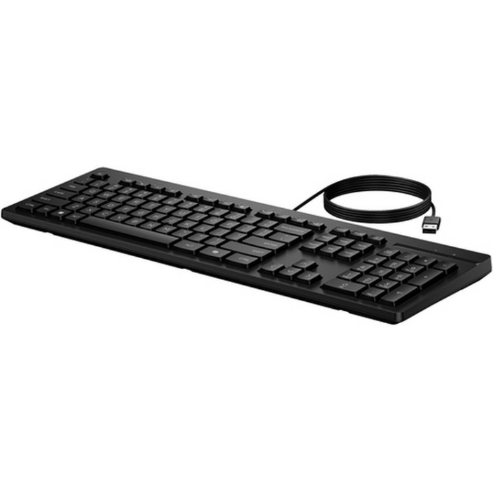 HP 125 G2 - Tastiera - 100% - full size - USB - italiana - nero (AY2Y7AAABZ)