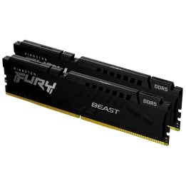Kingston FURY Beast - DDR5 - kit - 64 GB: 2 x 32 GB - DIMM 288-PIN - 6000 MT/s /