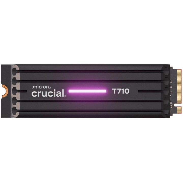 Crucial T710 - SSD - crittografato - 4 TB - interno - M.2 2280 - PCI Express 5.0 (CT4000T710SSD5) - MICRON