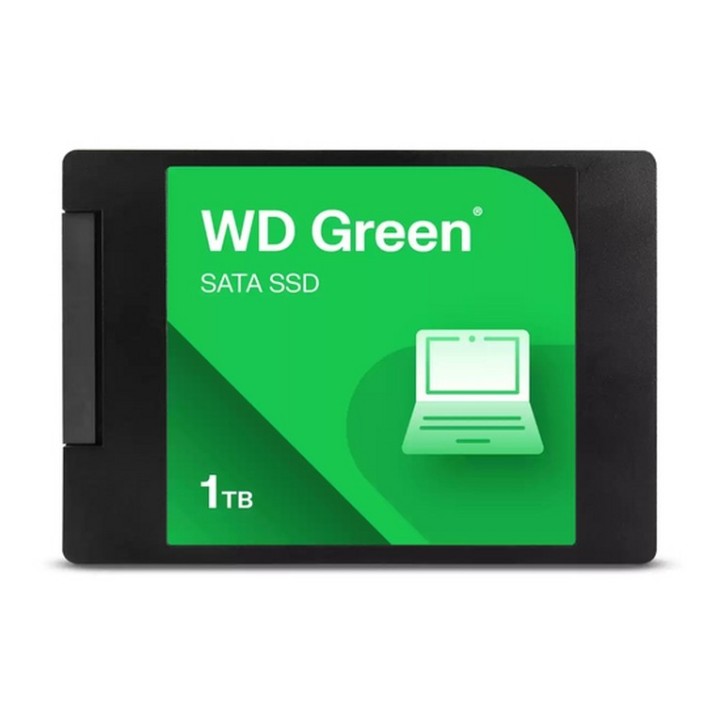 WD Green - SSD - 2 TB - con custodia - interno - 2.5" - SATA 6Gb/s