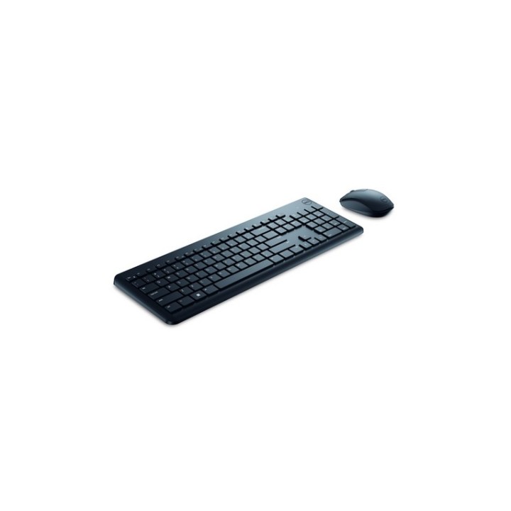 Dell Keyboard and Mouse KM3322W - Set mouse e tastiera - full size - senza fili
