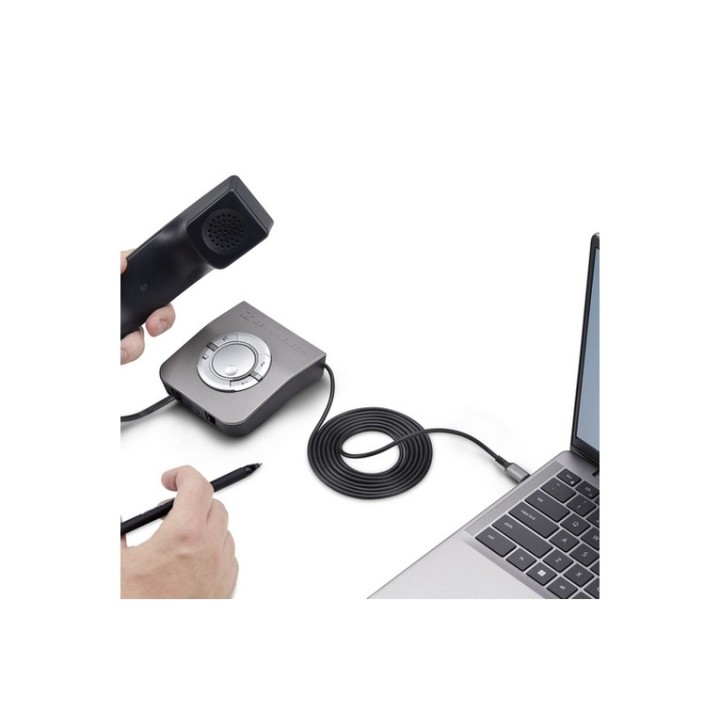 StarTech.com USB-C to RJ9 Adapter for Office Phone Handset or Wired/Wireless Hea (UR9-HEADSET-ADAPTER)