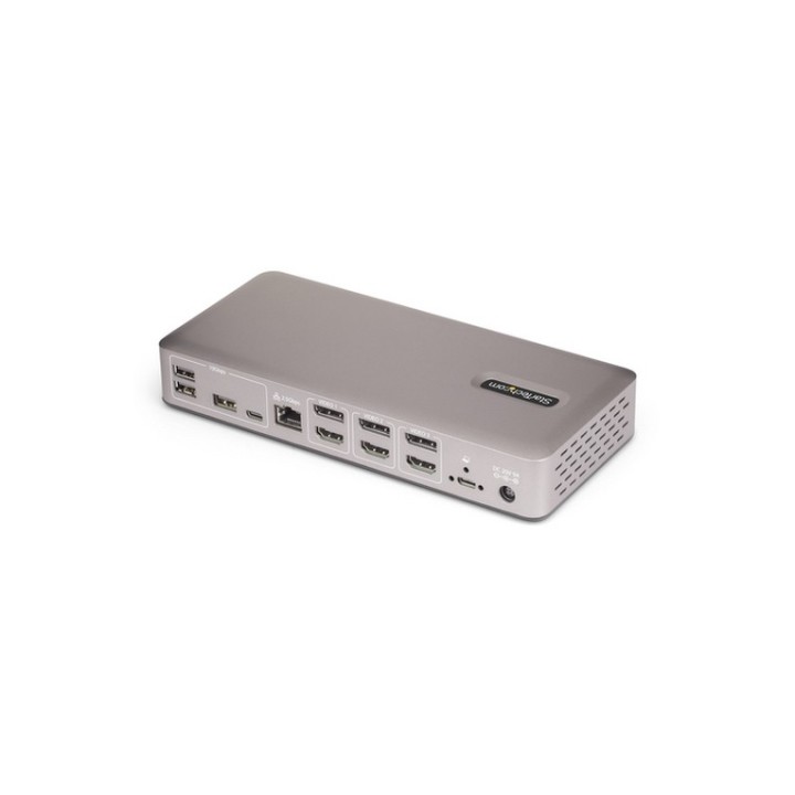 StarTech.com Triple-Monitor USB4 Docking Station, 4K 60Hz HDMI or DisplayPort, 1