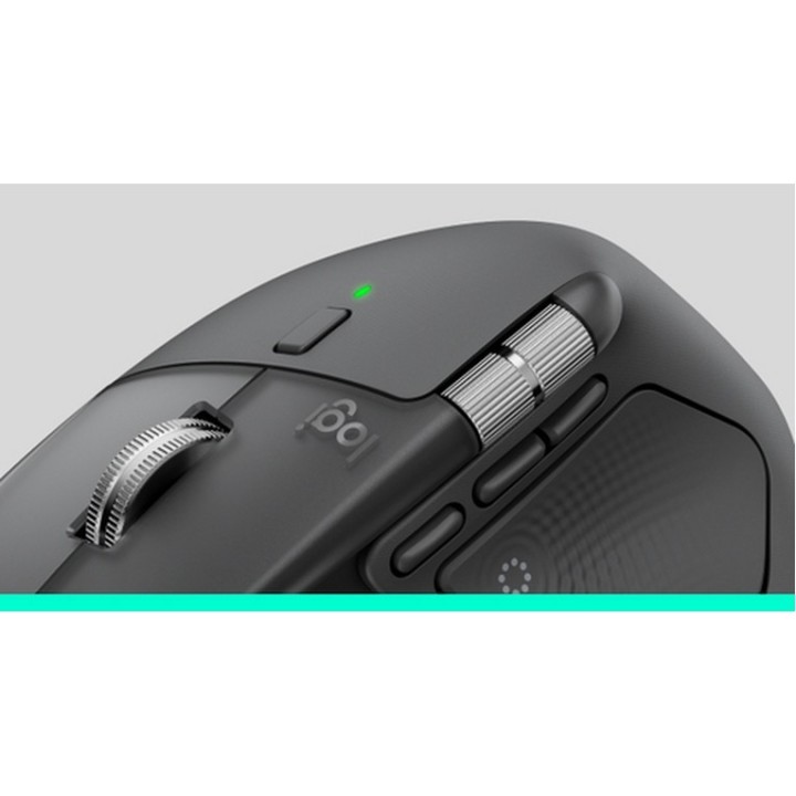 Logitech MX Master 4 for Business - Mouse - 8 pulsanti - senza fili - Bluetooth, (910-007617)
