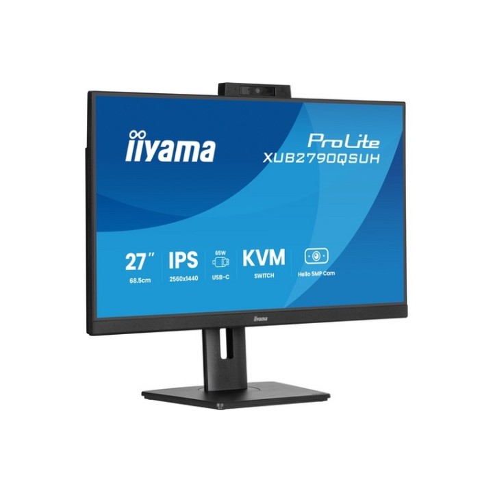 iiyama ProLite XUB2790QSUH-B2 - Monitor a LED - 27" - 2560 x 1440 QHD @ 100 Hz - (XUB2790QSUH-B2)