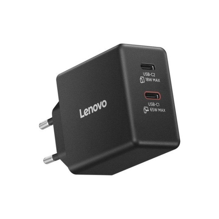 Lenovo Dual - Alimentatore - GaN - 100/240 V c.a. V - 65 watt - connettori di us