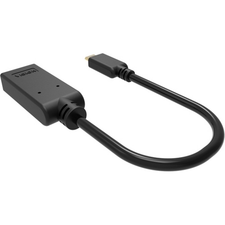 VISION - Adattatore video - USB-C maschio a HDMI femmina - nero - supporta 4K 60