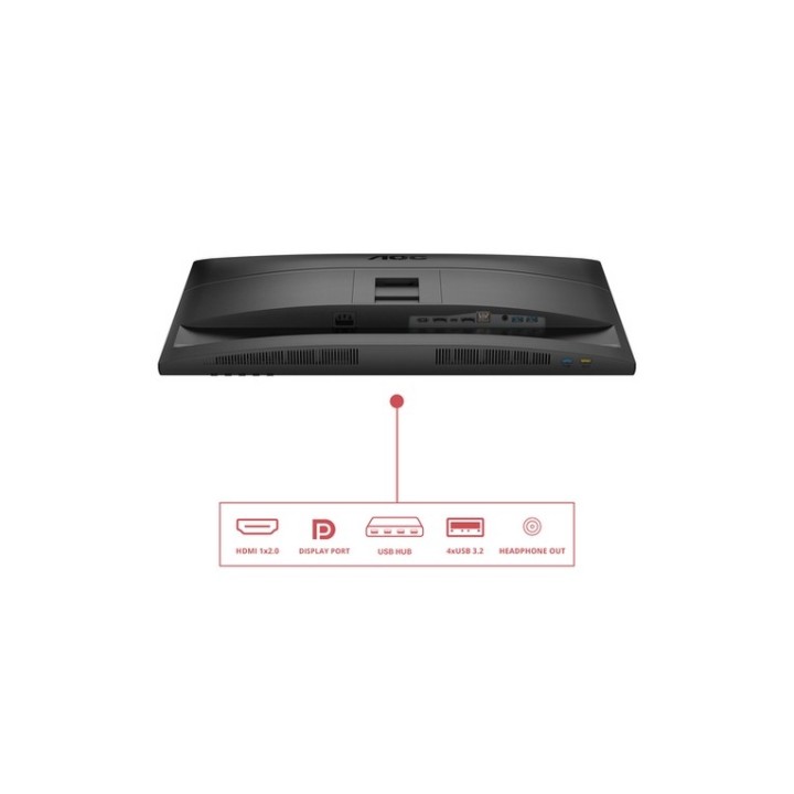 AOC Q27E4CV - Monitor a LED - 27" - 2560 x 1440 QHD @ 120 Hz - IPS - 350 cd/m² - (Q27E4CV)
