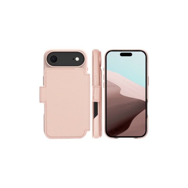 dbramante1928 Lynge - Flip cover per cellulare - Compatibilità MagSafe - sabbia (LM66ICPI6805)
