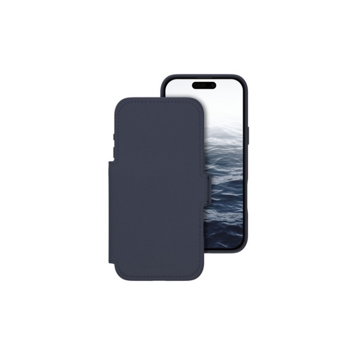 dbramante1928 Lynge - Flip cover per cellulare - Compatibilità MagSafe - deep wa