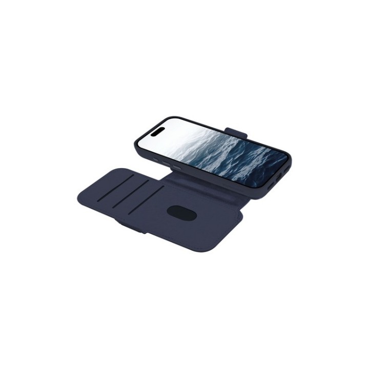 dbramante1928 Lynge - Flip cover per cellulare - Compatibilità MagSafe - deep wa